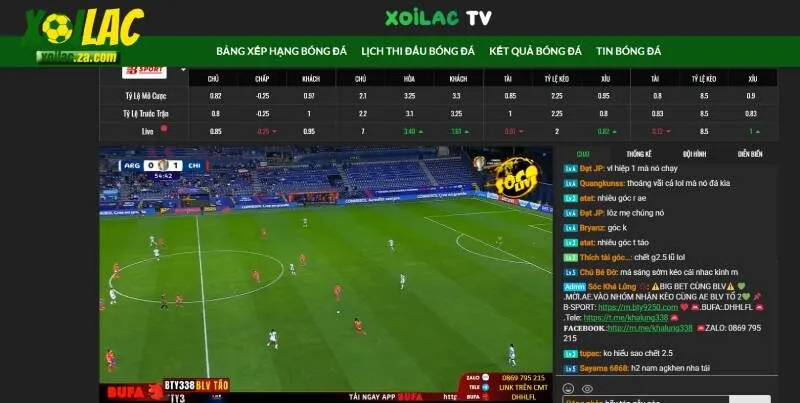 Các bước xem live bóng đá tại Xoi Lac nhanh gọn 