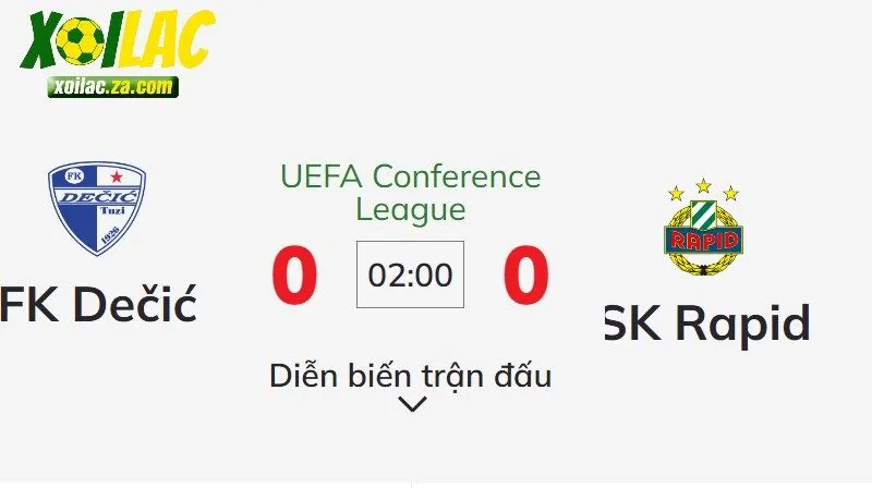 FK Dečić vs SK Rapid là trận đấu được nhiều người cá cược quan tâm