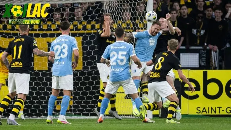 Malmo thi đấu thăng hoa