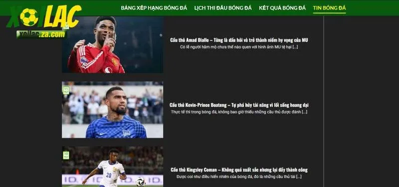 Xoi Lac cập nhật tin bóng đá nóng từng giờ